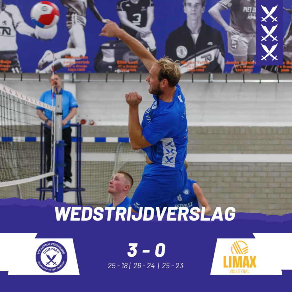 Wedstrijdverslag VV Compaen - Limax